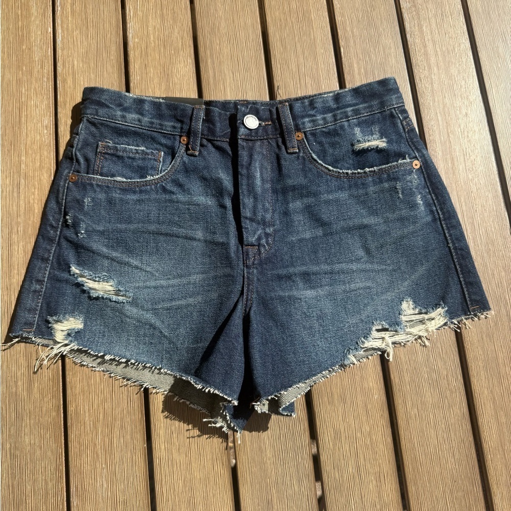 BLANKNYC] The Barrow Vintage High-Rise Denim Shorts (Size 27)